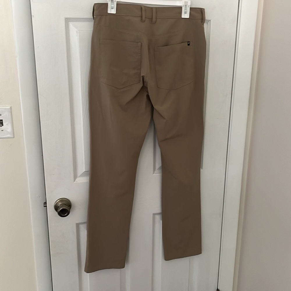 Callaway Golf Mens Tan Golf Pants